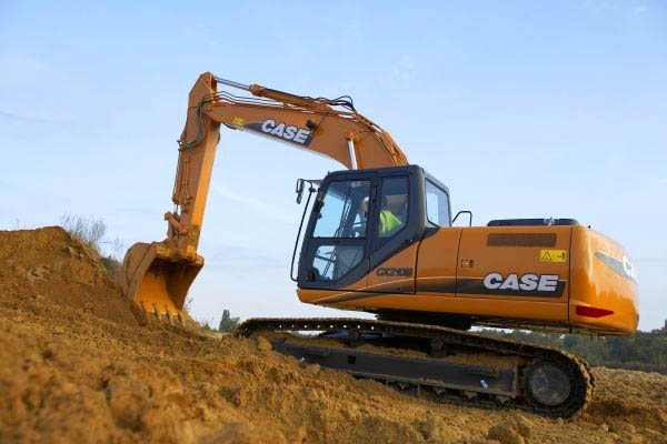 Аренда гусеничного экскаватора CASE CX210B
