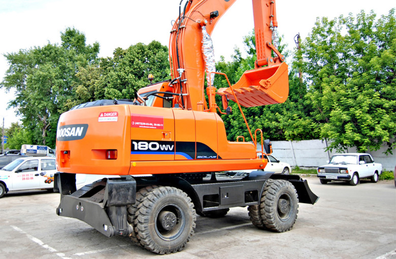 Аренда колесного экскаватора Doosan S180W-V 