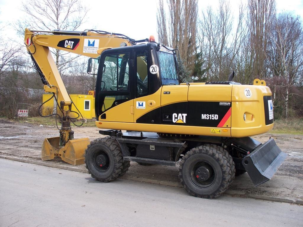 Аренда колесного экскаватора Caterpillar M315D