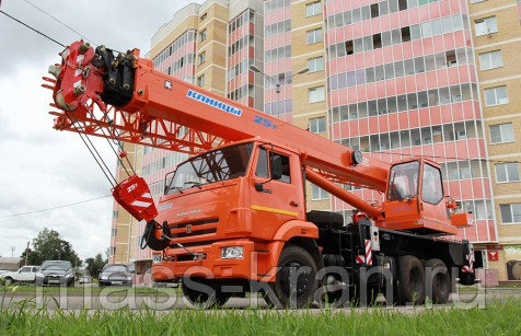 Аренда автокрана 25т