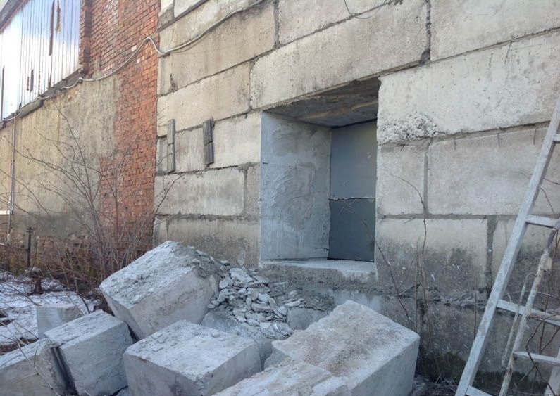 Демонтаж дома из блоков